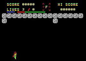 Pantallazo del juego online The Ice King (MSX)
