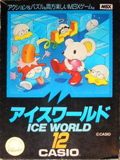Carátula del juego Ice World (MSX)