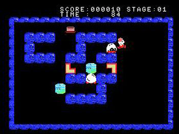 Pantallazo del juego online Ice World (MSX)