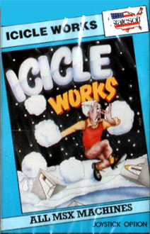 Carátula del juego Icicle Works (MSX)