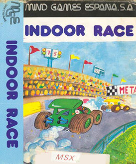 Carátula del juego Indoor Race (MSX)