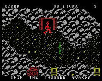 Pantallazo del juego online Indiana Jones and the Temple of Doom (MSX)