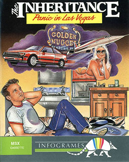 Juego online The Inheritance: Panic in Las Vegas (MSX)