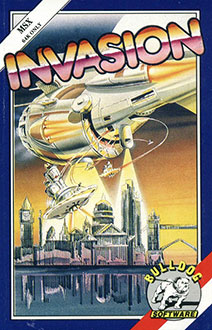 Carátula del juego Invasion (MSX)