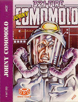 Juego online Johny Comomolo in 321 Fire (MSX) Juego online Johny Comomolo in 321 Fire (MSX)