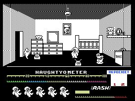 Pantallazo del juego online Jack the Nipper (MSX)