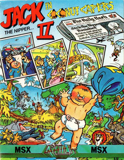 Juego online Jack the Nipper II: In Coconut Capers (MSX) Juego online Jack the Nipper II: In Coconut Capers (MSX)