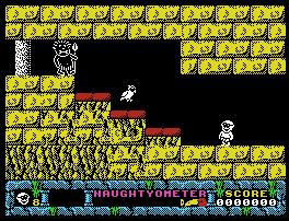 Pantallazo del juego online Jack the Nipper II In Coconut Capers (MSX)