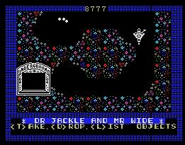 Pantallazo del juego online Jackle & Wide (MSX)