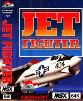 Carátula del juego Jet Fighter (MSX)