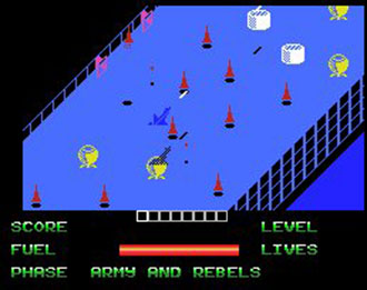 Pantallazo del juego online Jet Fighter (MSX)