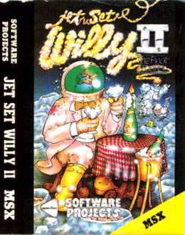 Carátula del juego Jet Set Willy 2 (MSX)