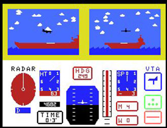 Pantallazo del juego online Jump Jet (MSX)