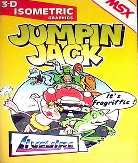 Carátula del juego Jumping Jack (MSX)