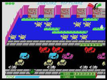 Pantallazo del juego online Jumping Jack (MSX)