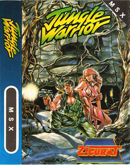 Carátula del juego Jungle Warrior (MSX)