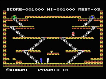 Pantallazo del juego online King's Valley (MSX)