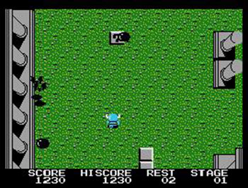 Pantallazo del juego online Knightmare (MSX)