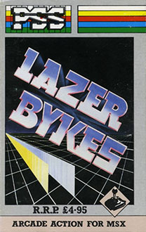 Carátula del juego Lazer Bykes (MSX)