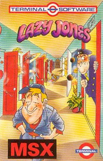 Carátula del juego Lazy Jones (MSX)