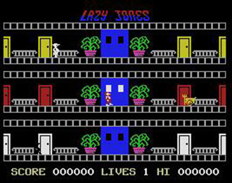 Pantallazo del juego online Lazy Jones (MSX)