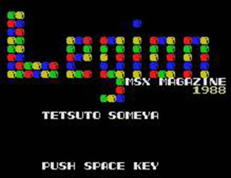 Carátula del juego Legion (MSX)