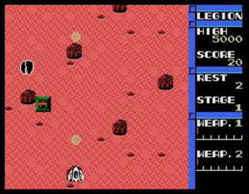 Pantallazo del juego online Legion (MSX)