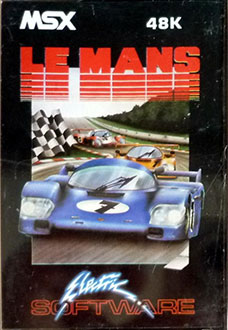 Carátula del juego Le Mans (MSX)