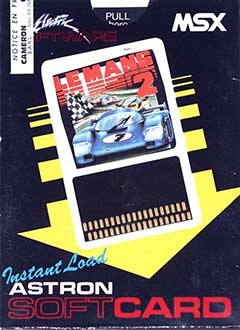 Carátula del juego Le Mans 2 (MSX)