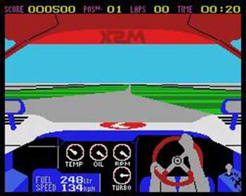 Pantallazo del juego online Le Mans 2 (MSX)