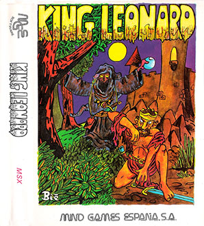 Carátula del juego King Leonard (MSX)