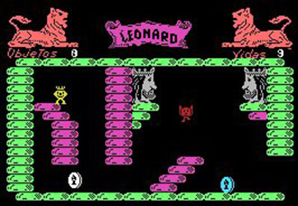 Pantallazo del juego online King Leonard (MSX)