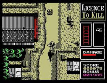 Pantallazo del juego online Licence to Kill (MSX)