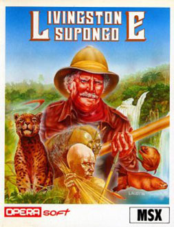 Juego online Livingstone Supongo (MSX) Juego online Livingstone Supongo (MSX)