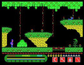 Pantallazo del juego online Livingstone Supongo (MSX)