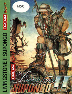 Carátula del juego Livingstone Supongo 2 (MSX)