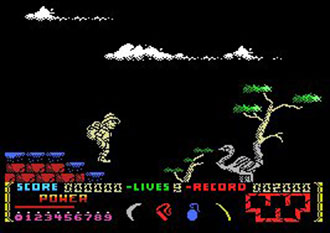 Pantallazo del juego online Livingstone Supongo 2 (MSX)