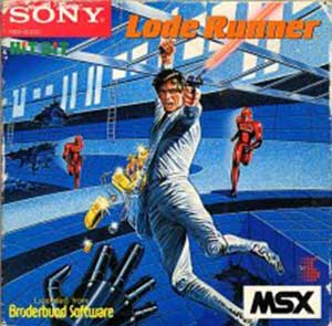 Carátula del juego Lode Runner (MSX)