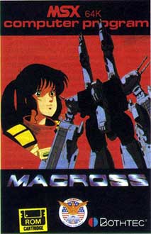 Carátula del juego Macross (MSX)