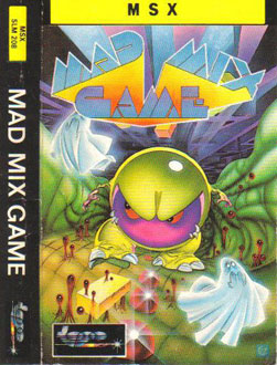 Carátula del juego Mad Mix 2 (MSX)