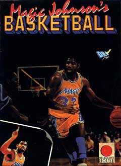 Carátula del juego Magic Johnson's Basketball (MSX)