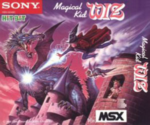 Carátula del juego Magical Kid Wiz (MSX)