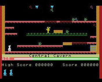 Pantallazo del juego online Manic Miner (MSX)