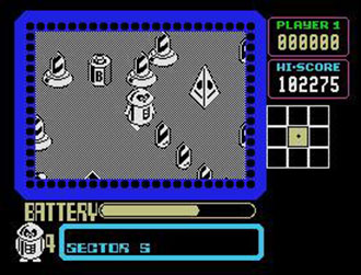 Pantallazo del juego online Martianoids (MSX)