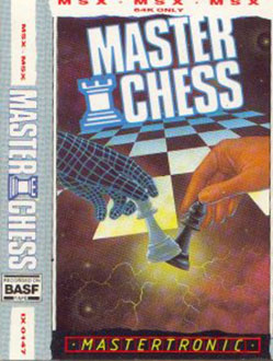 Carátula del juego Master Chess (MSX)