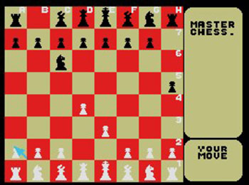 Pantallazo del juego online Master Chess (MSX)