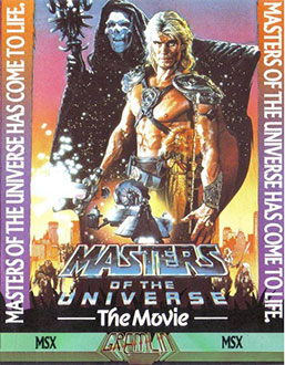 Carátula del juego Masters of the Universe (MSX)