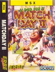 Carátula del juego Match Day II (MSX)