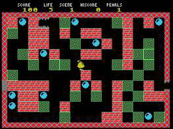 Juego online Maze of the Black Spider (MSX)