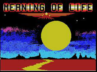 Carátula del juego The Meaning of Life (MSX)